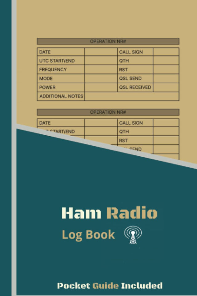 Ham Radio Log Book TekShack