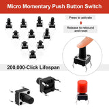 Push Button Momentary Tactile Switch Generic
