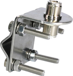 Tram 3270 Stainless Steel UHF to UHF Mirror Mount TekShack