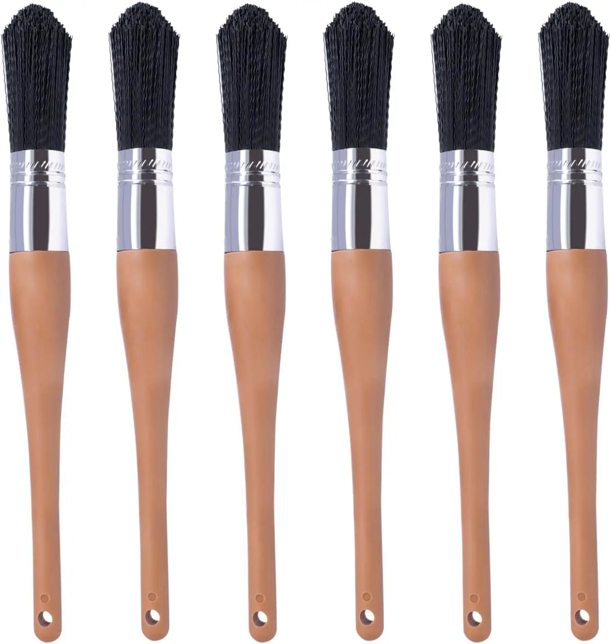 Wesquer Parts Cleaning Solvent Brush Black 6 Each