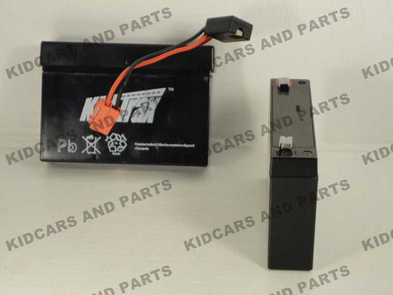 6V 7.0Ah Rechargeable Battery for Kid Trax Ride-On Toys - Wire-Free Replacement