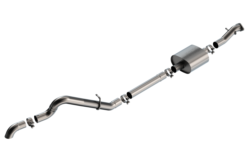 Borla 2.3L S-Type Cat-Back Exhaust System with High Clearance Climber Design | 2021+ Ford Bronco