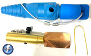 Hubbell HBL300FBL FEMALE CAM LOCK W/ Protective Cap for 300A Single Pole CAM Hubbell