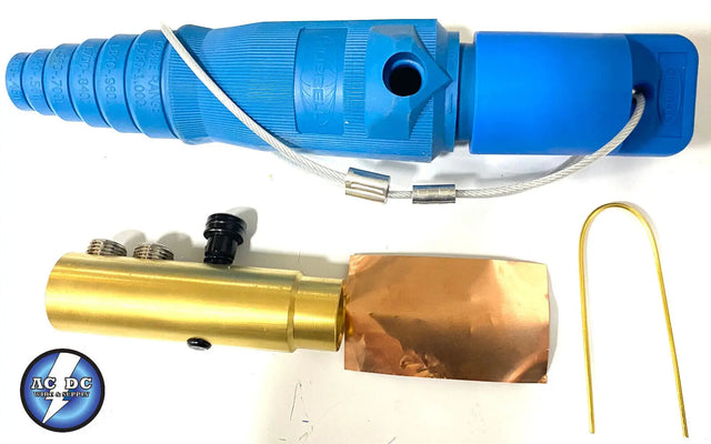 Hubbell HBL300FBL FEMALE CAM LOCK W/ Protective Cap for 300A Single Pole CAM Hubbell