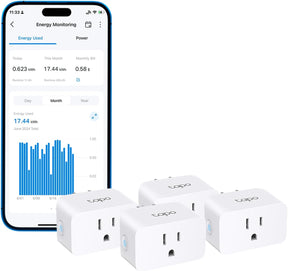 TP-Link Tapo P115 Smart Plug Wi-Fi Mini 4-Pack TekShack