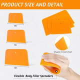 Frienda Plastic Body Filler Spreaders Frienda-Putty-KA9L 6 Each