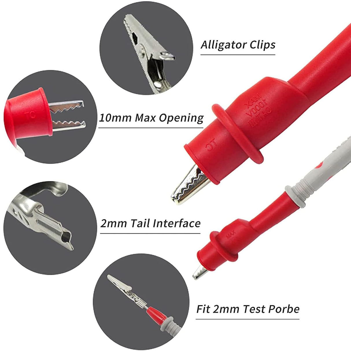 Goupchn Multimeter Test Leads Kit. TekShack