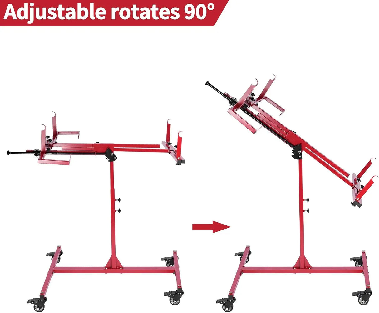 Gtouse Multifunction Panel Paint Stand with 4 Wheels USN13-21037 1 Each