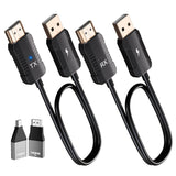 Wireless HDMI Transmitter & Receiver Kit, 4K Decode / 1080P Output, Plug & Play HDMI Extender, 2.4G/5G Wireless Video & Audio Streaming for Laptop, PC, TV Box, Monitor & Projector – Black TekShack