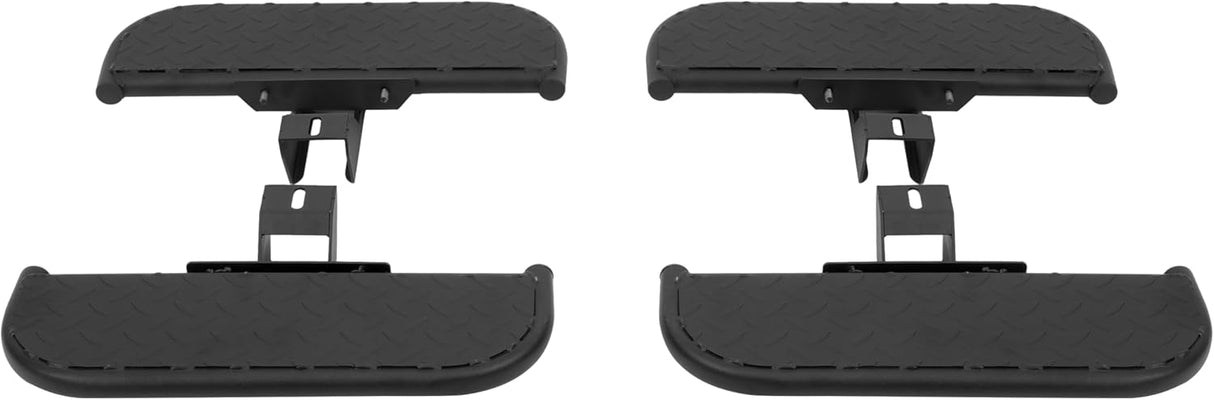 Heavy Duty Steel Side Steps for Jeep Gladiator 4 Door Black