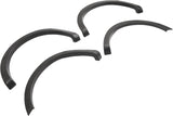 Textured Black 4-Piece Fender Flare Set for Ford Super Duty