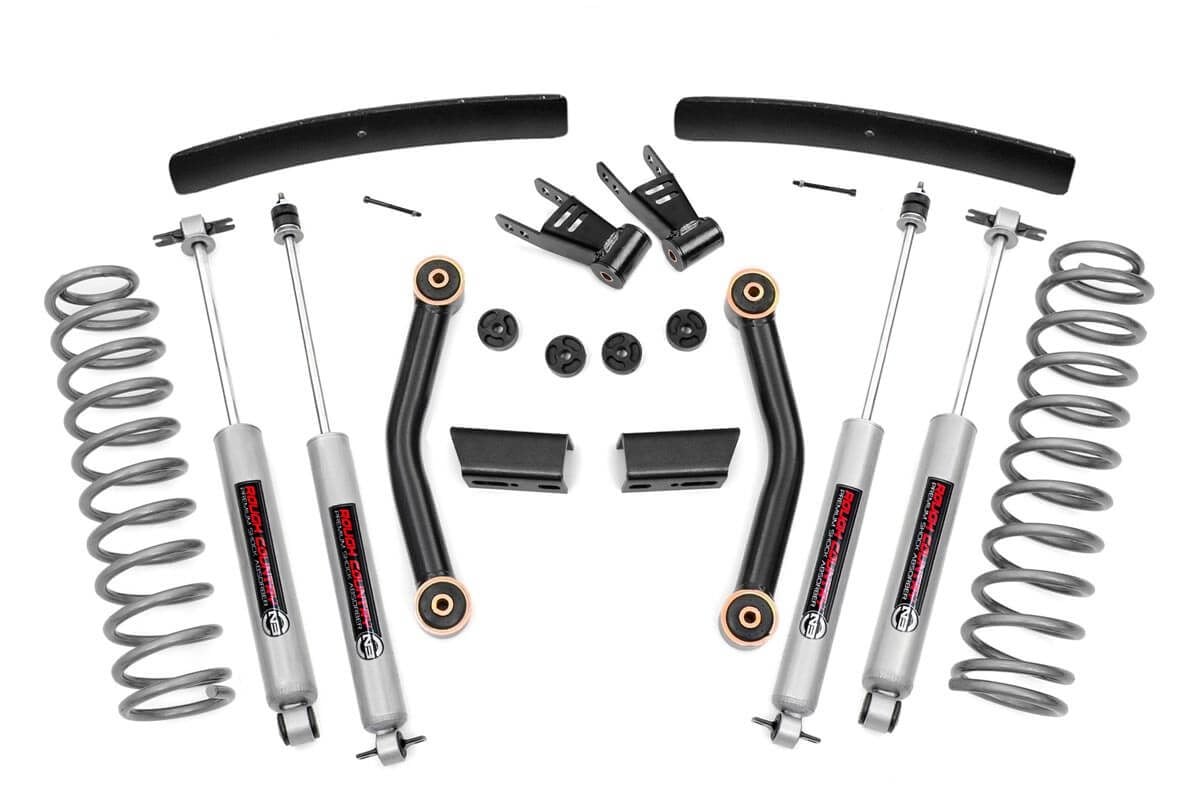 4.5 Inch Lift Kit Jeep Comanche MJ 4WD (1986-1992) Rough Country