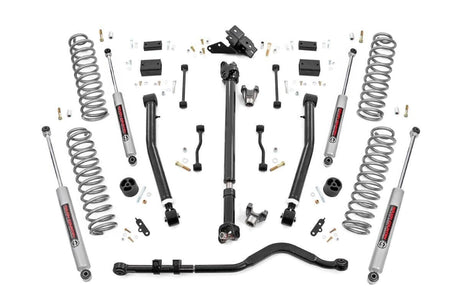 3.5 Inch Lift Kit Adj Lower FR D/S Jeep Wrangler JL 4WD (2018-2023) Rough Country