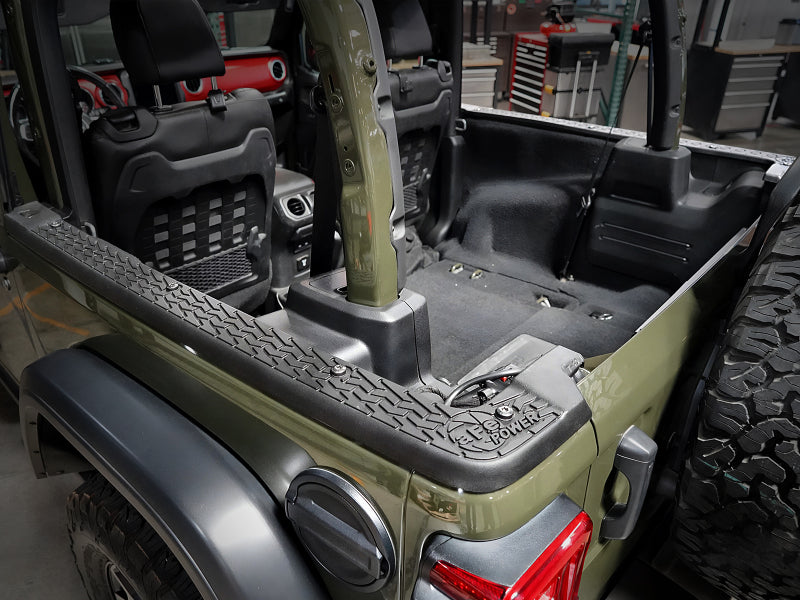 aFe 18-24 Jeep Wrangler JL (2-Door Models w/ 3-Piece Hard-Top Only) Terra Guard Tub Rail Covers