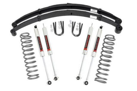 3 Inch Lift Kit RR Springs M1 Jeep Cherokee XJ 2WD/4WD (1984-2001) Rough Country