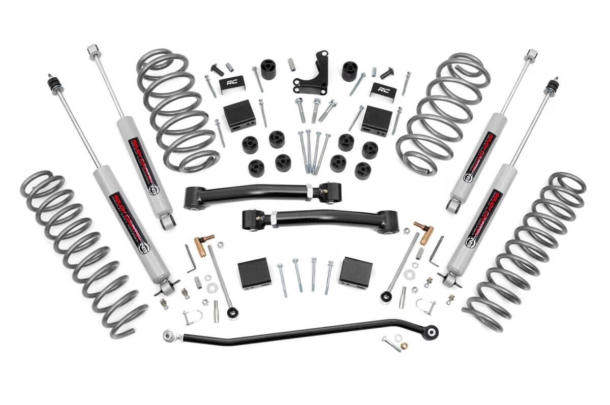4 Inch Lift Kit X-Series Jeep Grand Cherokee WJ 2WD/4WD (1999-2004) Rough Country