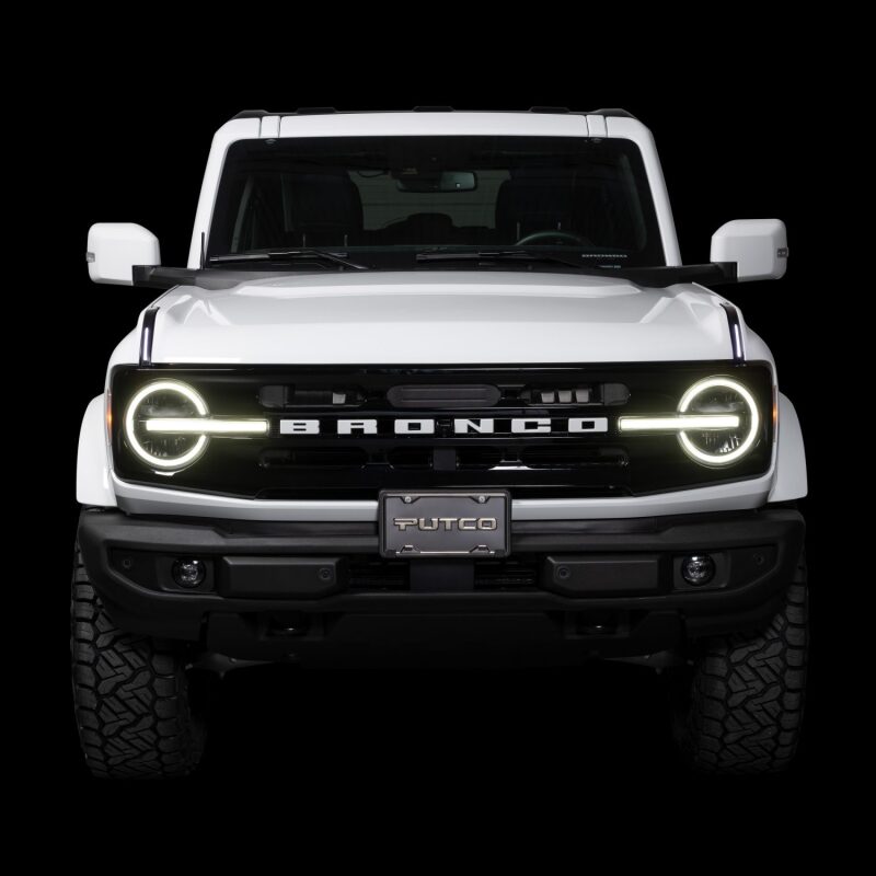 Putco 22-24 Ford Bronco Luminix DRL LED Light Hood Limb Riser (Factory Hood Side Hinge Replacments)