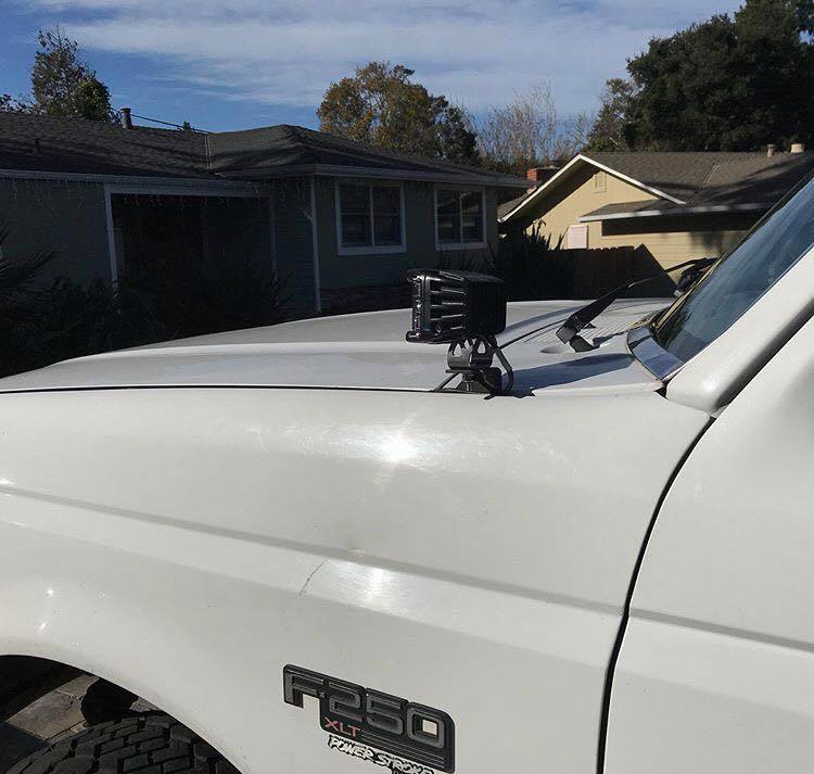 (1980-1997) F-Series: Cowl Light Bracket Pair