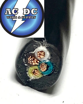 16 Gauge 4 Conductor Wire RV Trailer ROUND Cable Camper Harness 16/4  - PER FT ACDC Wire And Supply
