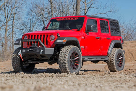 3.5 Inch lift Kit C/A Drop FR D/S M1 Jeep Wrangler Unlimited (18-23) Rough Country