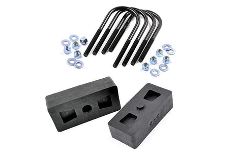 1 Inch Block & U-Bolt Kit Ford F-150 2WD/4WD (1997-2003) Rough Country