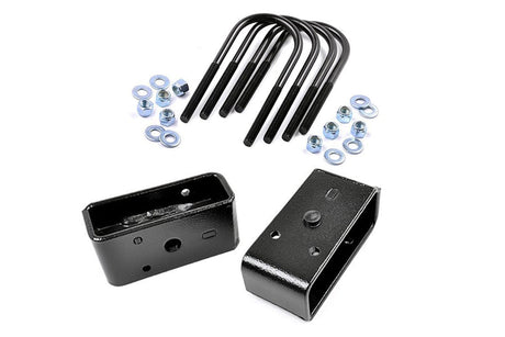 2 Inch Block & U-Bolt Kit Ford F-250 Super Duty 2WD/4WD (2011-2016) Rough Country