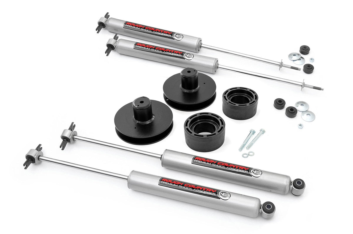 2 Inch Lift Kit N3 Jeep Wrangler TJ (97-06)/Wrangler Unlimited (04-06) Rough Country
