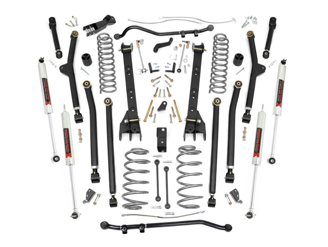 6 Inch Lift Kit Long Arm M1 Jeep Wrangler TJ 4WD (1997-2006) Rough Country