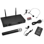 Pyle® VHF Dual-Channel Wireless Microphone Receiver System TekShack
