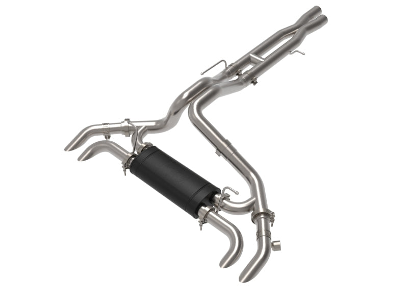 aFe 21-22 Jeep Wrangler JL Vulcan Series Stainless Steel Cat-Back Exhaust System