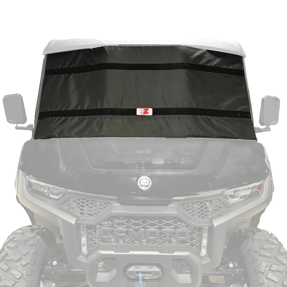 Seizmik 66-10128 Windshield Protector for CFMOTO U10 Pro Highland - detail view
