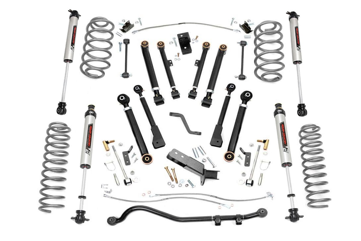 4 Inch Lift Kit X-Series V2 Jeep Wrangler TJ (97-06)/Wrangler Unlimited (04-06) Rough Country