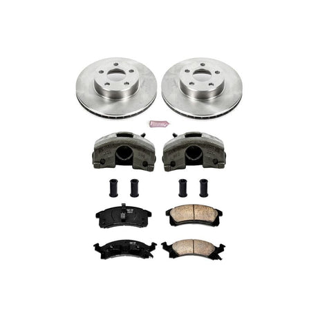 Power Stop 95-97 Eagle Talon Front & Rear Z26 Street Warrior Brake Kit w/Calipers PowerStop