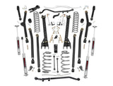 4 Inch Lift Kit Long Arm Jeep Wrangler TJ 4WD (1997-2006) Rough Country