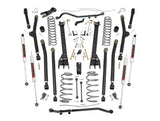 4 Inch Lift Kit Long Arm M1 Jeep Wrangler TJ 4WD (1997-2006) Rough Country