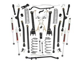 4 Inch Lift Kit Long Arm M1 Jeep Wrangler TJ 4WD (1997-2006) Rough Country