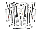 4 Inch Lift Kit Long Arm V2 Jeep Wrangler TJ 4WD (1997-2006) Rough Country