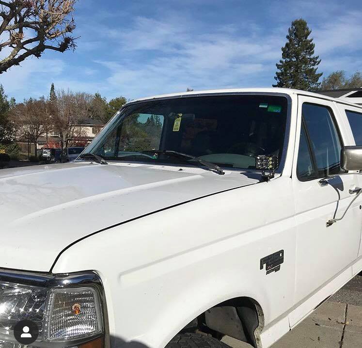 (1980-1997) F-Series: Cowl Light Bracket Pair