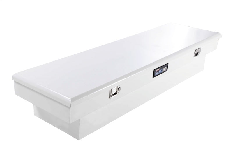 Deezee Universal Tool Box - Hardware Crossover - Single Lid White