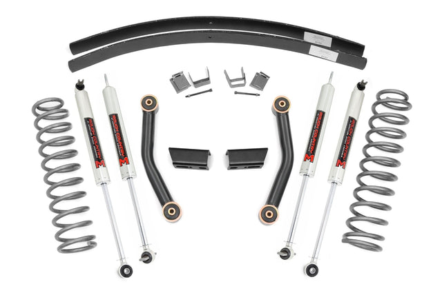 3 Inch Lift Kit SII RR AAL M1 Jeep Cherokee XJ 2WD/4WD (1984-2001) Rough Country