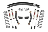 3 Inch Lift Kit SII RR AAL V2 Shocks Jeep Cherokee XJ 2WD/4WD (84-01) Rough Country