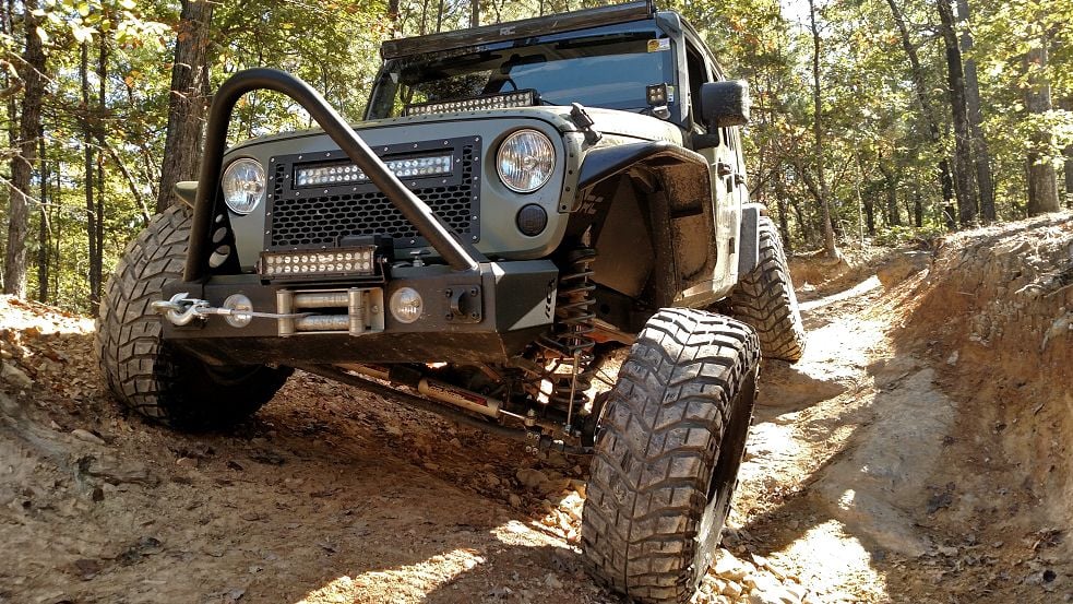 4 Inch Lift Kit X-Series Jeep Wrangler Unlimited 2WD/4WD (2007-2018) Rough Country