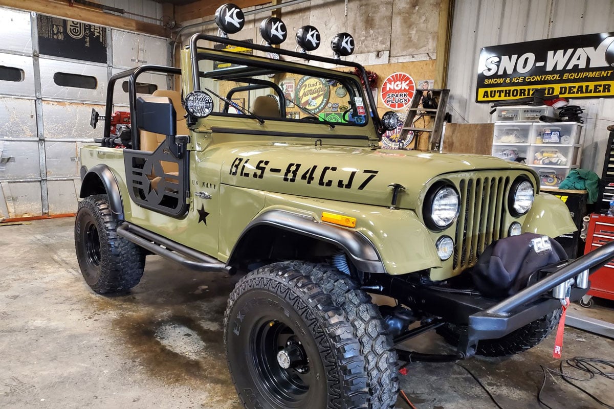 4 Inch Lift Kit Jeep CJ5/CJ7 5 4WD (1982-1983) Rough Country