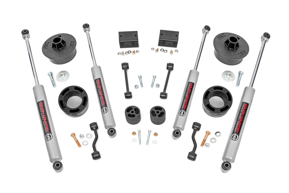 2.5 Inch Lift Kit Spacers N3 Jeep Wrangler JL (18-23)/Wrangler Unlimited (18-23) Rough Country