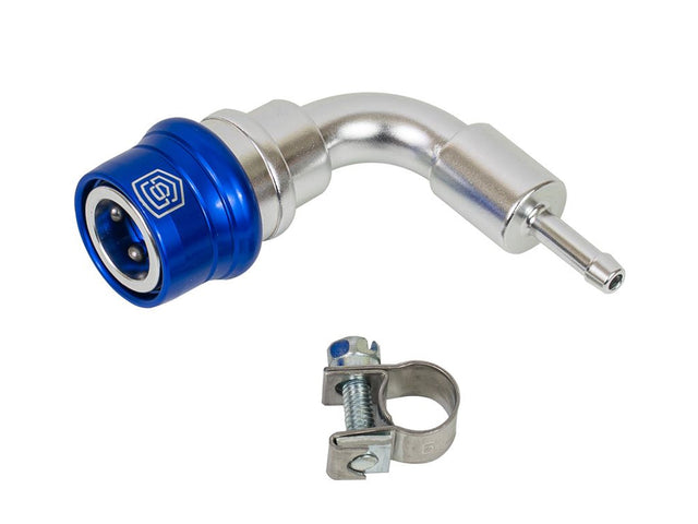 S&S Diesel 6.7F17-LPF Fuel Leak Prevention Fitting, 2017-2026 Ford 6.7L Powerstroke S&S Diesel