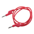 4mm Red Banana Plug to Banana Plug Test Leads TekShack