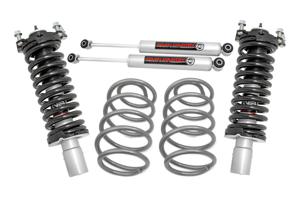 2.5 Inch Lift Kit N3 Front Struts Jeep Liberty KK 4WD (2008-2012) Rough Country