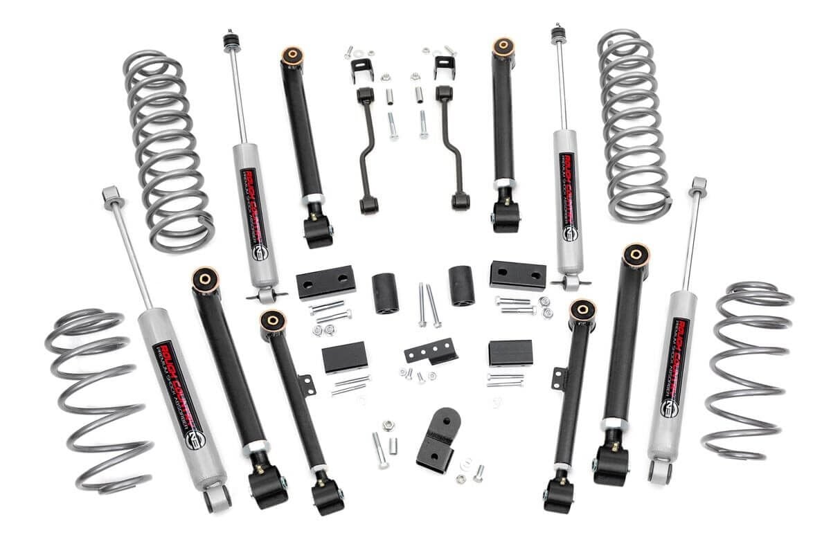 4 Inch Lift Kit X-Series Jeep Grand Cherokee ZJ 2WD/4WD (1993-1998) Rough Country