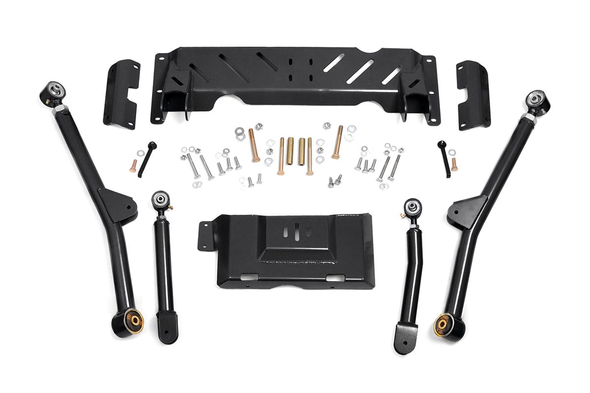 Long Arm Upgrade Kit 4-6 Inch Lift NP231 Transfer Case Jeep Cherokee XJ (84-01)/Comanche MJ (86-92) Rough Country