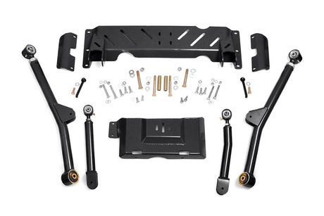 Long Arm Upgrade Kit 4-6 Inch Lift NP231 Transfer Case Jeep Cherokee XJ (84-01)/Comanche MJ (86-92) Rough Country